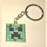 Брелок Minecraft метал №3