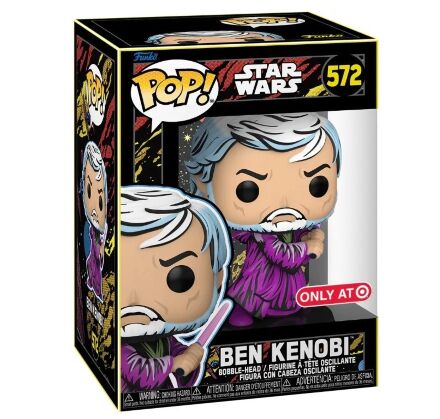 Фігурка Funko Star Wars: Retro Series - BEN KENOBI Фанко Бен Кенобі (Exclusive Only AT) 572