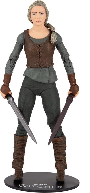 Фигурка McFarlane The Witcher Ciri Action Figure Ведьмак Цири 18 см.