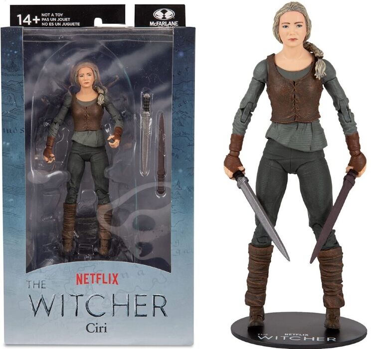 Фигурка McFarlane The Witcher Ciri Action Figure Ведьмак Цири 18 см.