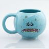 Чашка Рик и Морти мистер Мисикс Mr. Meeseeks 3D Sculpted Mug 15 Oz