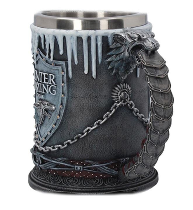 Кружка Game of Thrones Stark Mug Winter is Coming Игра престолов Зима близко