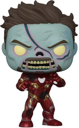 Фігурка Funko Pop Marvel What If Zombie Iron Man фанко Зомбі Залізна людина 944