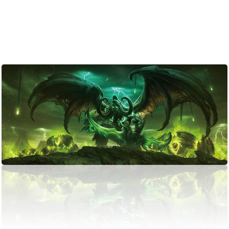 Килимок World of Warcraft Large Gaming Mouse Pad - Illidan (90 * 40 см)