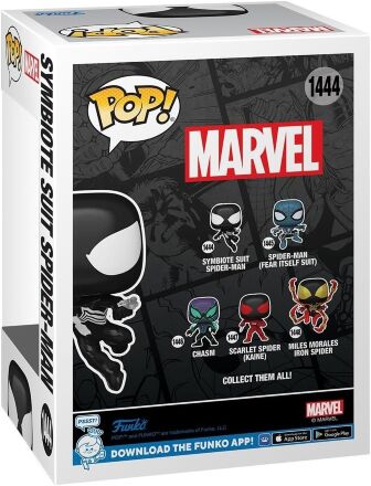 Фігурка Funko Marvel Symbiote Spider-Man Фанко Сімбіот Людина павук 1444