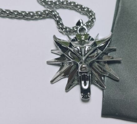 Кулон Геральта медальйон 3D Відьмак (The Witcher) з нержавіючої сталі №5