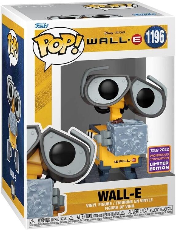 Фигурка Funko Pop Disney: Wall-E with Trash Cube фанко ВАЛЛИ (Funko 2022 Exclusive) 1196