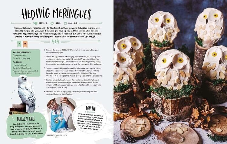 Книга кулинарная Harry Potter Official Cookbook 40+ Recipes Гарри Поттер (Твёрдый переплёт) (Eng) 