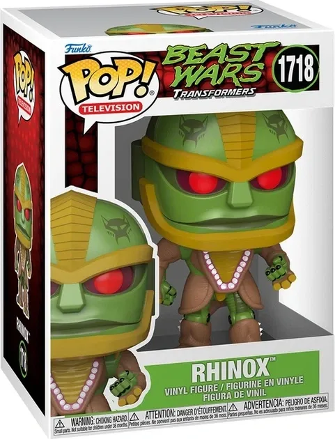 Фігурка Funko Beast Wars Transformers: Rhinox фанко Битви Звірів Райнокс 1718