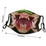 Маска защитная для лица Predator Mouth + 2 угольных фильтра 