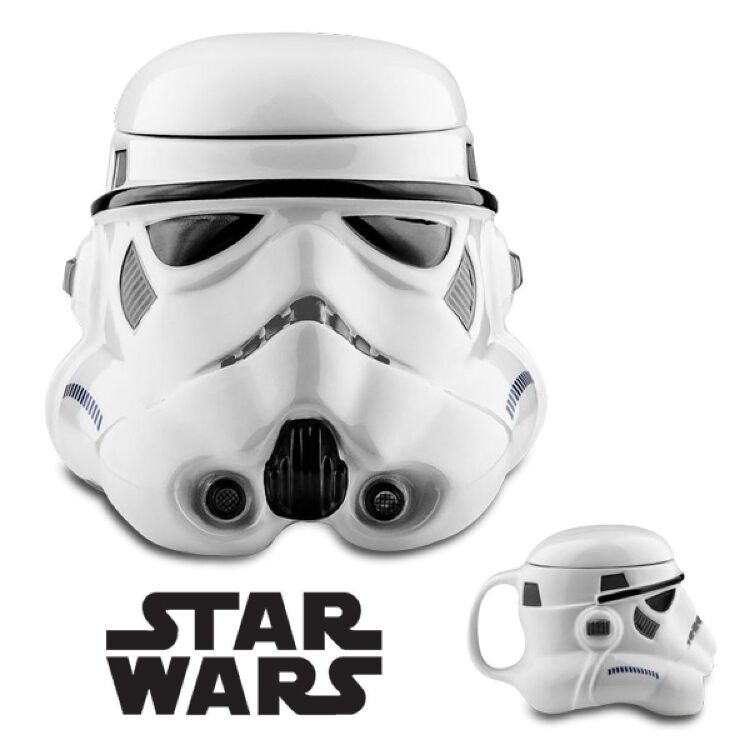 Чашка Star Wars Ceramic 3D Mug - Stormtrooper Helmet