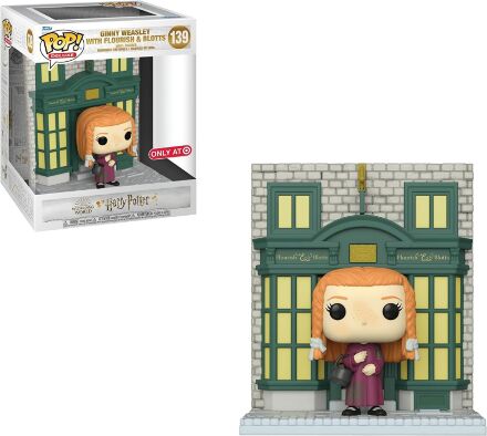Фігурка Funko Deluxe Harry Potter: Ginny Weasley with Flourish & Blotts фанко Джіні Візлі (Only AT Exclusive) 139
