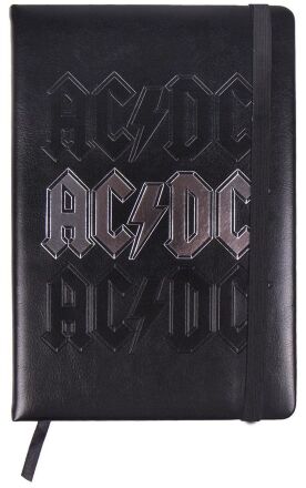 Блокнот Записна книжка Cerda ACDC Black Notebook AC/DC