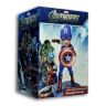 Фигурка башкотряс NECA Marvel Captain America Head Knocker Капитан Америка 18 см.