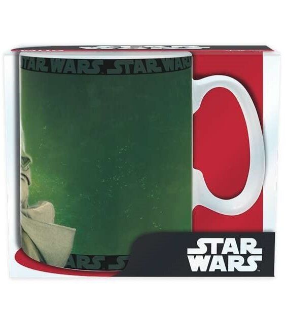 Чашка Abystyle STAR WARS Yoda Ceramic Mug кружка Звёздные войны Йода 460 мл