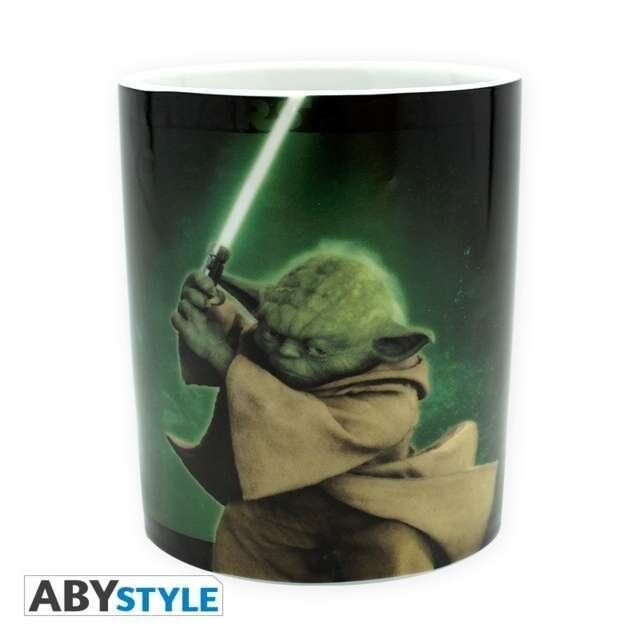 Чашка Abystyle STAR WARS Yoda Ceramic Mug кружка Звёздные войны Йода 460 мл