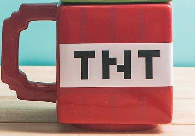 Чашка Minecraft TNT Licensed Майнкрафт Кружка керамика 620 мл. 